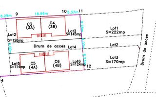 Oportunitate! Complex 4 case P+M-teren-locuri parcare-Valea Budacului - Poză 10