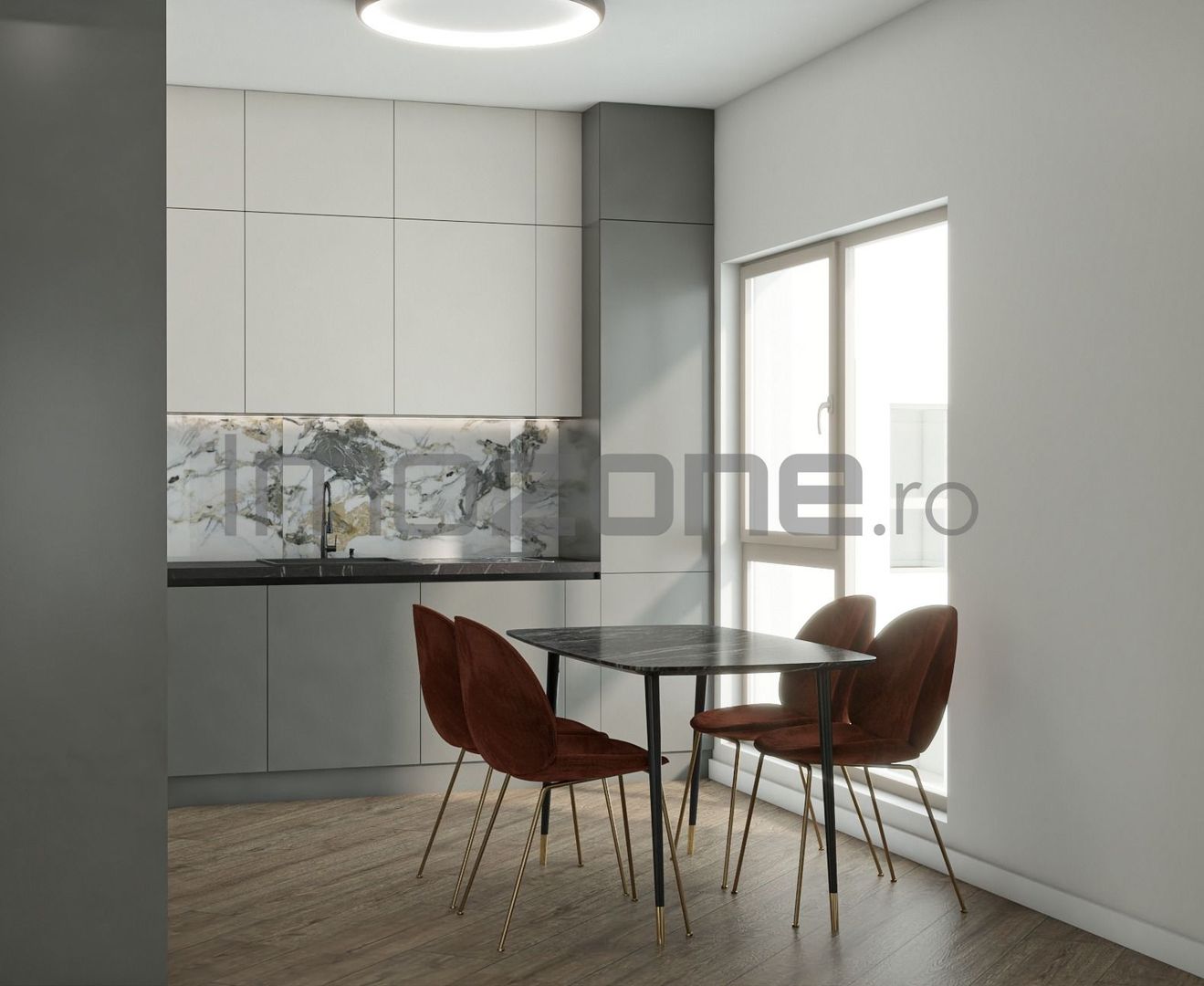 Otopeni - zona Ferme, vila P+1, 4 camere,  3 dormitoare, 3 bai, finisata la alb - Poză 20