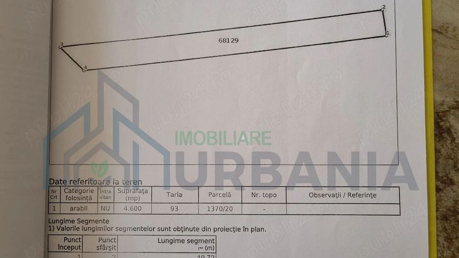 Teren extravilan de vânzare în comuna Holboca, județul Iași - Poză 2
