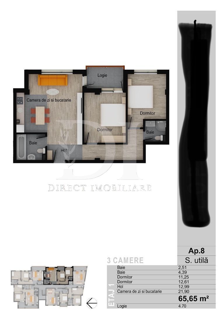 Apartament trei camere | Zona Muzeul Apei - Poză 5