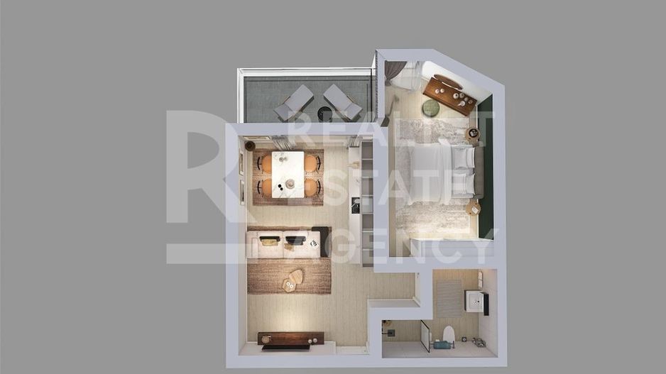 Apartament cu 2 camere, Meraki Resort&SPA, Constanța - Schiță 15