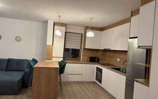 Apartament cu 2 camere, mobilat si utilat lux, de închiriat, bloc nou - Poză 4