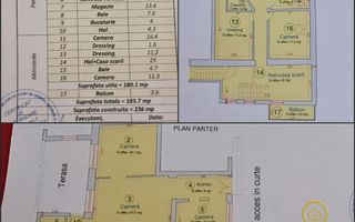 Casă cu 5 camere,  S+P+Mansarda-zona centrală Oradea(Strada Primariei) - Schiță 20