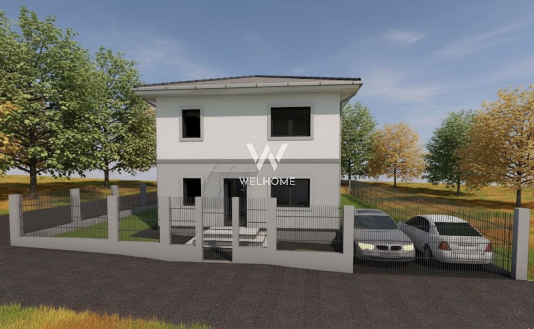 Casa individuala noua cu teren generos in Sura Mare - Sibiu - Poză 1