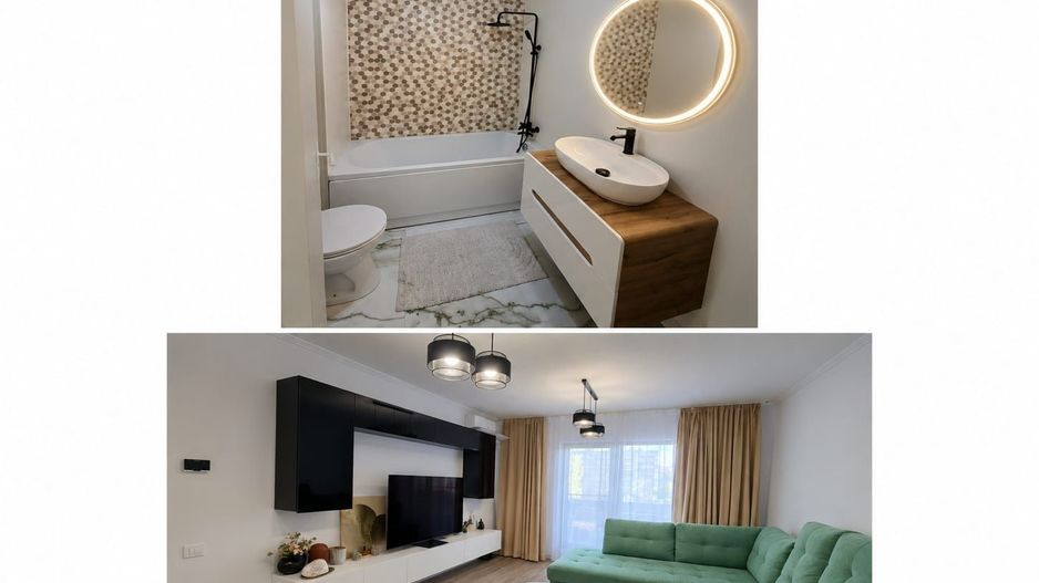 Vanzare Apartament 2 camere, 65 mp, mobilat și utilat , et 3/11 – Exigent Plaza - Poză 2