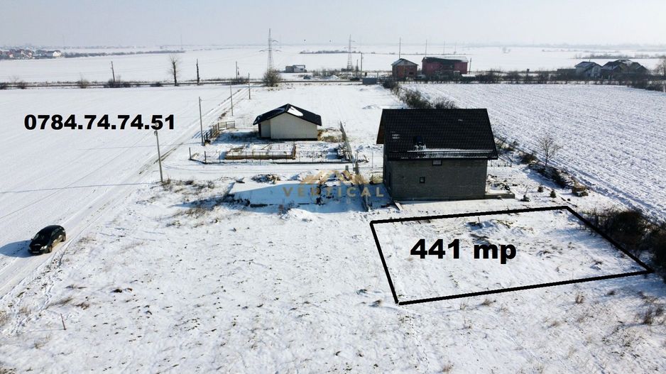 Teren 441 mp | gaz si curent | iesire comuna Berceni - Poză 1