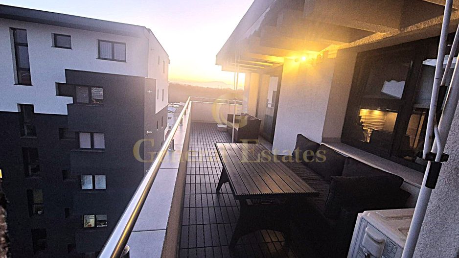 Apartament modern 2 camere, Brasov, Tractorul cu terasă panoramica - Poză 20