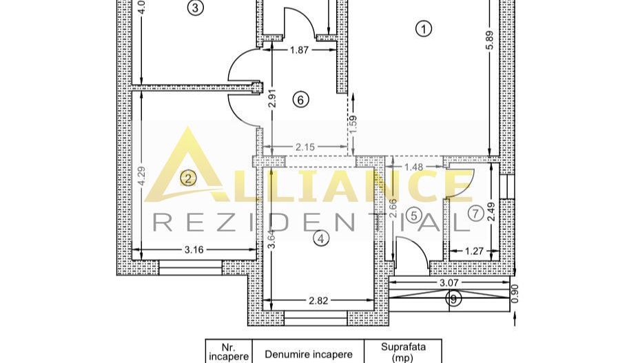 Casa individuala || 3 camere || teren 350 mp - Poză 4