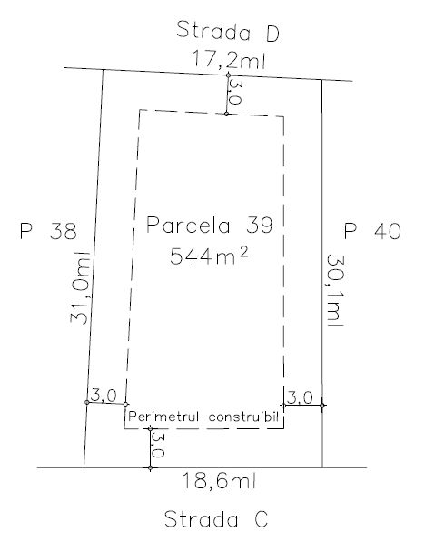 Vanzare teren pentru casa/duplex cu PUZ, la 6 min de Cluj-Napoca - Poză 5