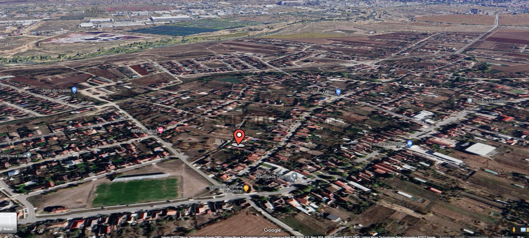 Teren de casa _ Santandrei_ zona Parcul central - Poză 2