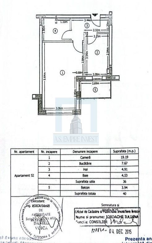 Garsonieră  40 mp + parcare + boxă - zona Avantgarden - Poză 6