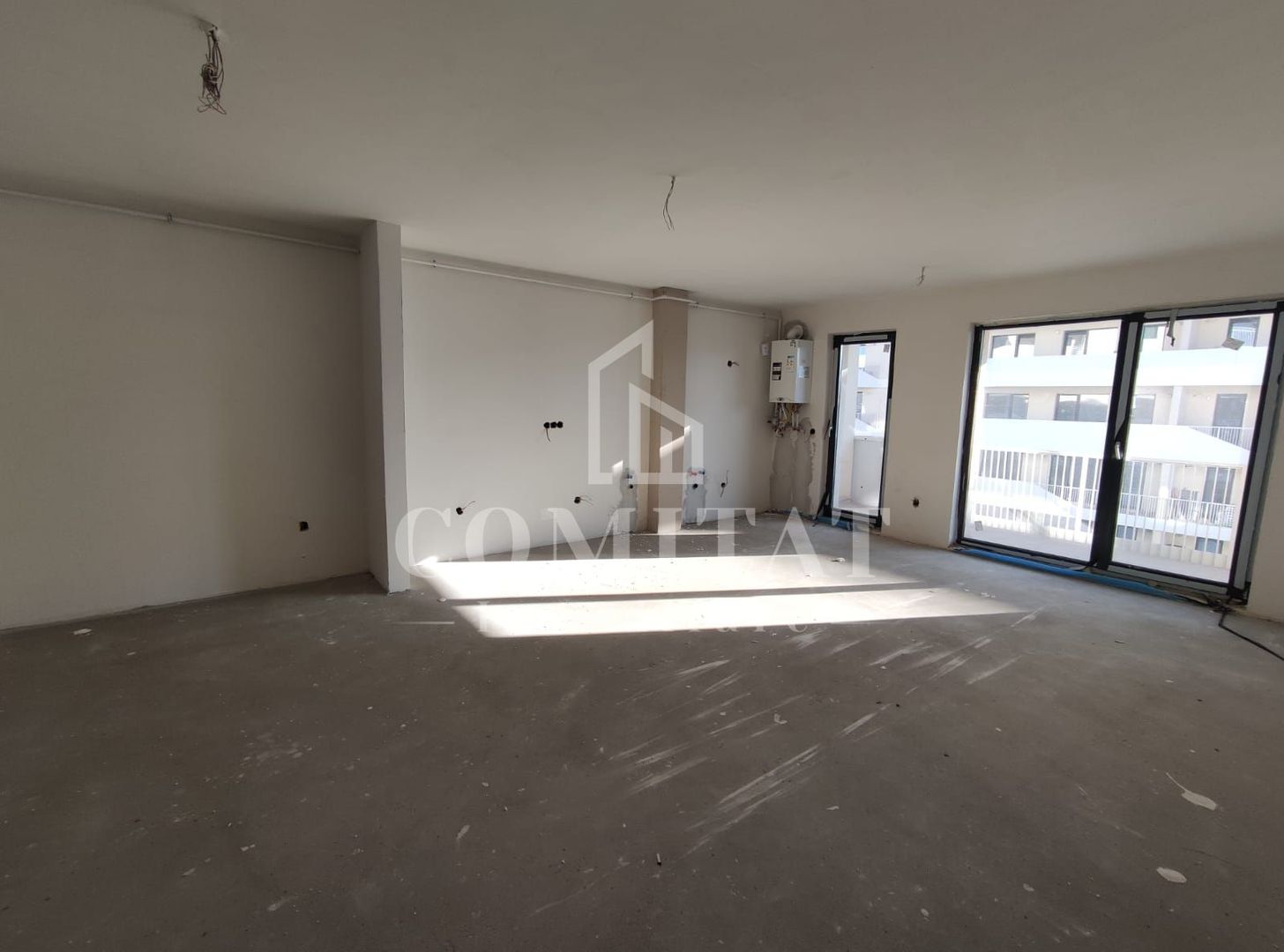 Apartament  Semifinisat | 2  camere | Florești - Poză 1