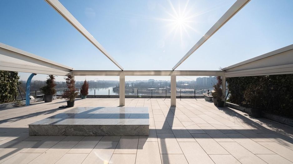 Penthouse spectaculos, zona Barbu Văcărescu, cu vedere la lacul Tei - Poză 1