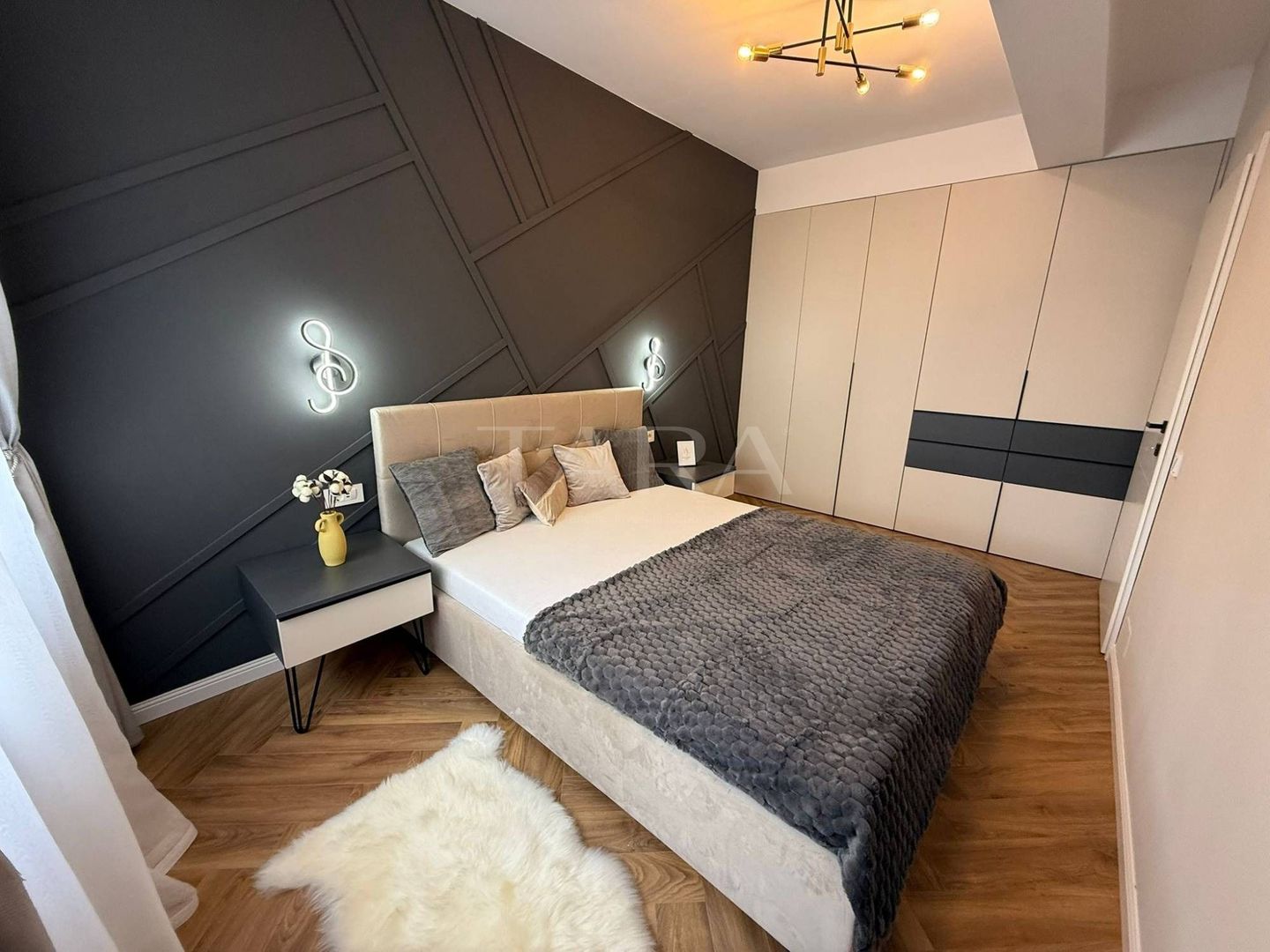 Apartament 3 camere cu grădină. Ultrafinisat si mobilat. - Poză 5