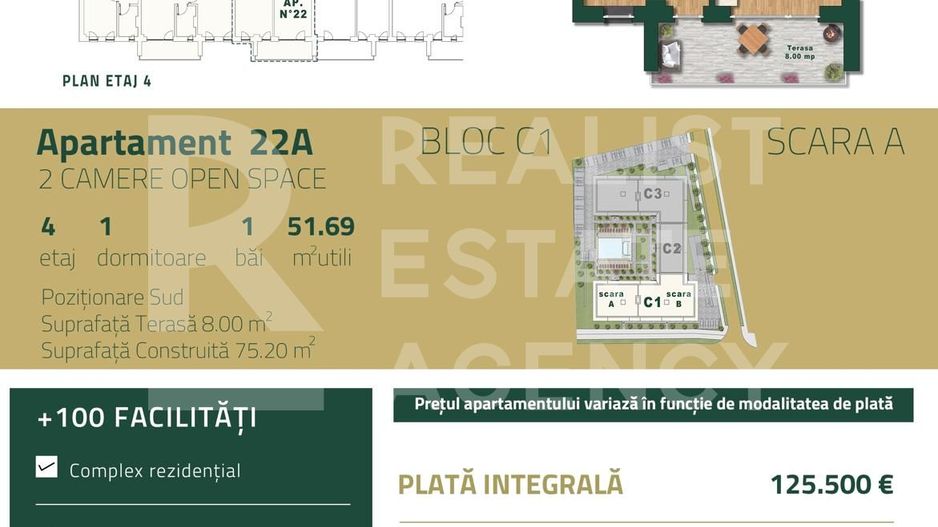 Vânzare, apartament, 2 camere, zona Torontalului, Timișoara - Poză 8