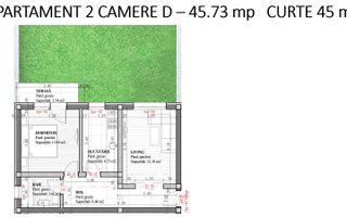 Apartament 2 camere, decomandat, bloc nou, Capat CUG - Lunca Cetatuii - Poză 2