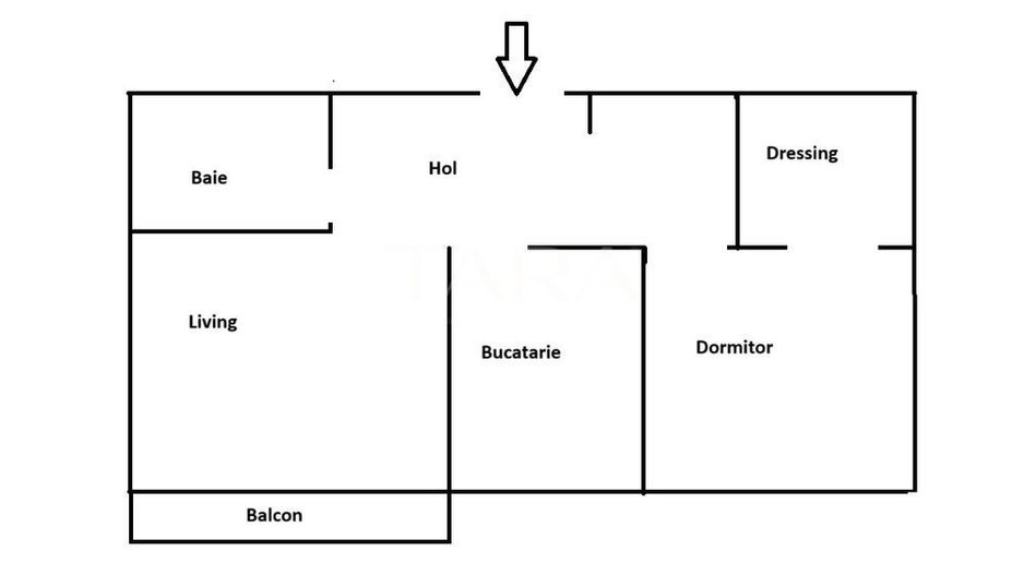 Apartament cu două camere spațios în Florești – zona Abatorului - Poză 7