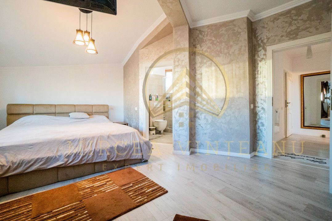 Palazu Mare/Elvila - Vila cocheta  P+1E+M cu teren 970 mp,mobilata si utilata - Poză 26