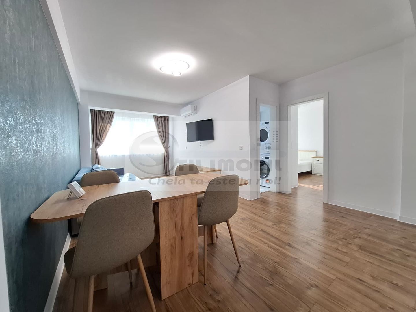 Apartament 2 camere, bloc 2023, 58 mp, mobilat modern, geam baie, CUG - Poză 9