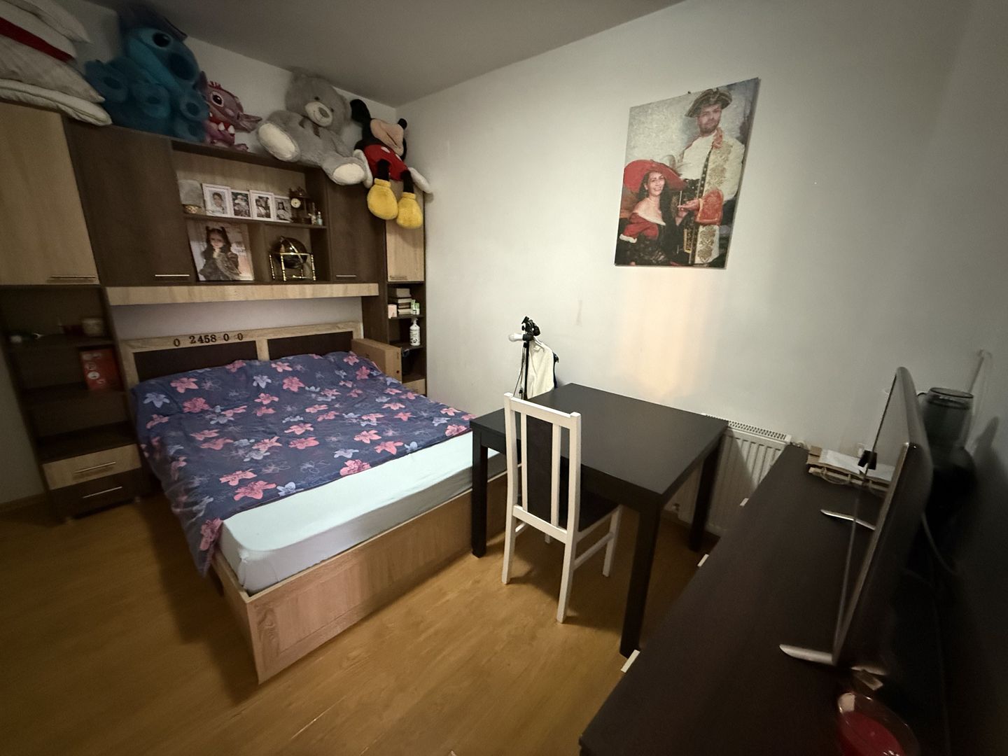Ap 3 camere - transformat din alipirea a 2 garsoniere - 62 mp - parter - Poză 4