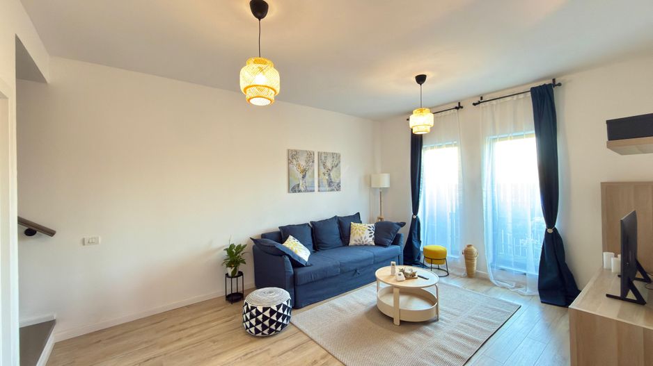 PRIMA INCHIRIERE. Casa moderna si cocheta. Curte amenajata. Loc de parcare. - Poză 4