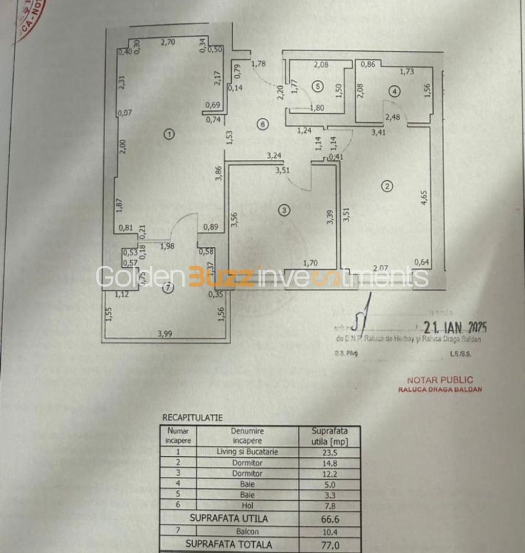 Apartament 3 camere cu chirias | Cortina North - Poză 15