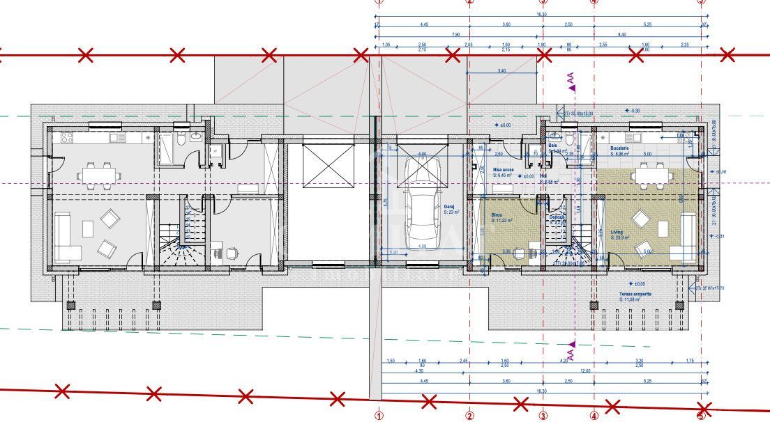 Case cu garaj Chinteni zona străzii Ana Aslan - Poză 9