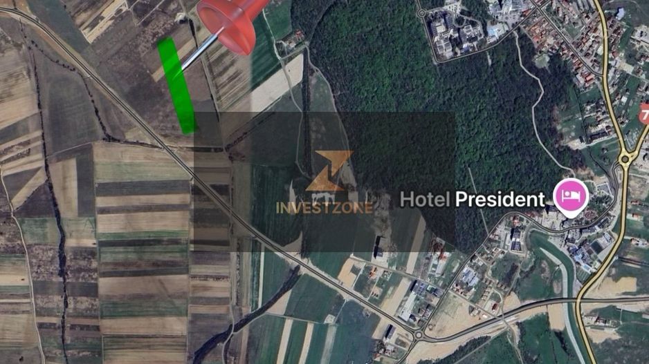 Teren intravilan cu dublu front stradal între Cihei și Cordau - Poză 3