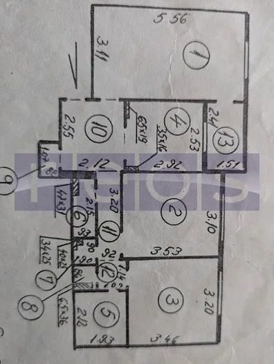 DE VANZARE 3 CAMERE DECOMANDAT | 2 BAI | BLOC REABILITAT | GHENCEA - Schiță 7