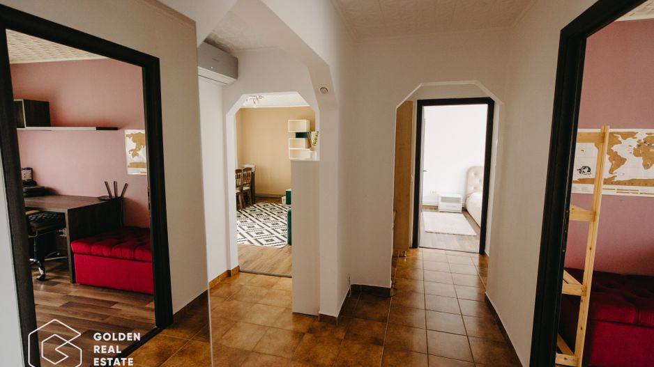 Apartament cu 4 camere, complet utilat și mobilat, zona Vlaicu - Poză 6