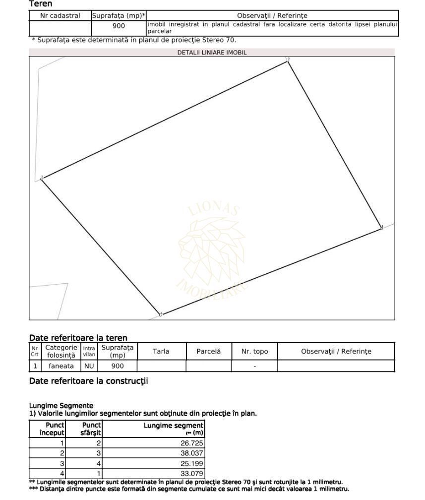 Teren 900 mp-ideal investitie-curent-Unirea - Poză 2