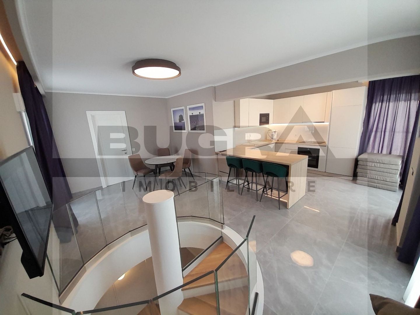 Penthouse 150 mp, 2 parcari, zona Bonjour - Poză 4