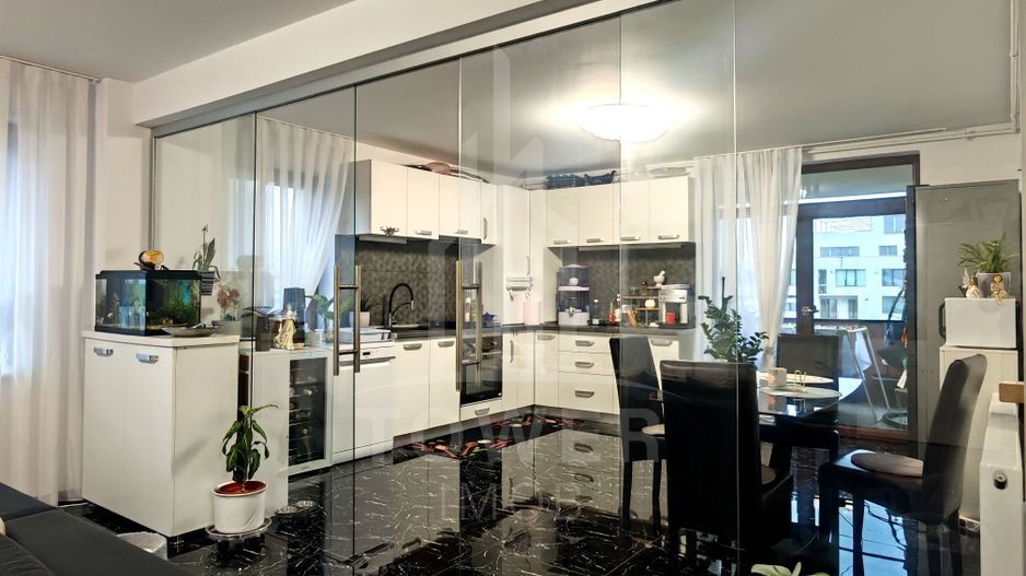 Penthouse 116 mp, terasă generoasă- vedere panoramică, compartimentare excelenta - Poză 5