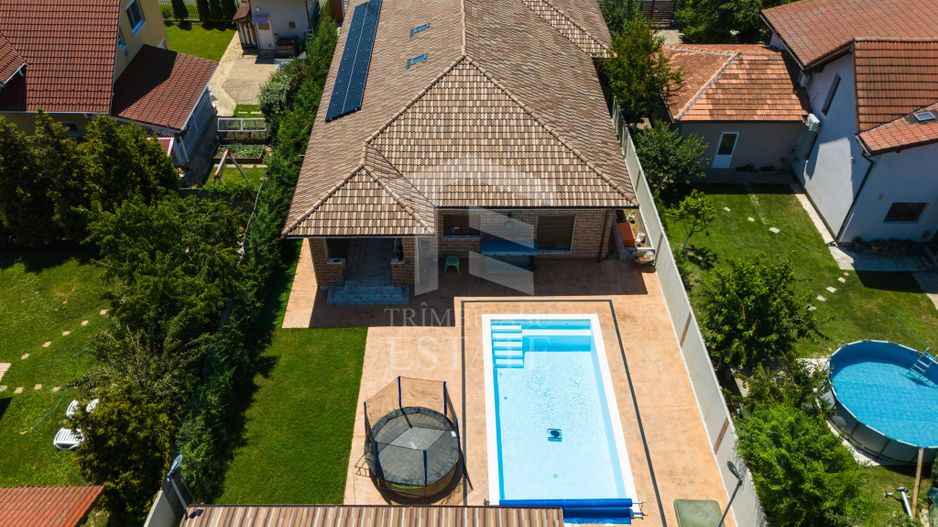 Casa pe parter premium cu piscina in Chisoda independenta energetic - Poză 24