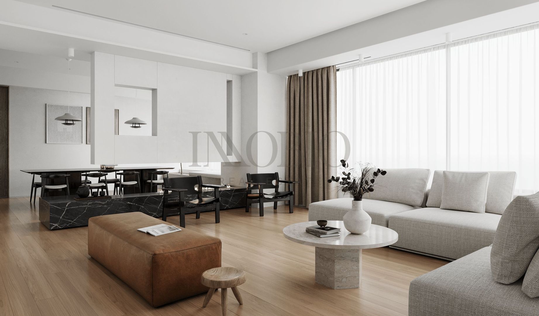 Penthouse 4 Camere - Cartierul Francez - 163 MP + Terase 108 MP - Poză 1