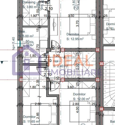 TRiplex cu 4 camere in Cartierul Arhitectilor, zona Lidl - Schiță 19