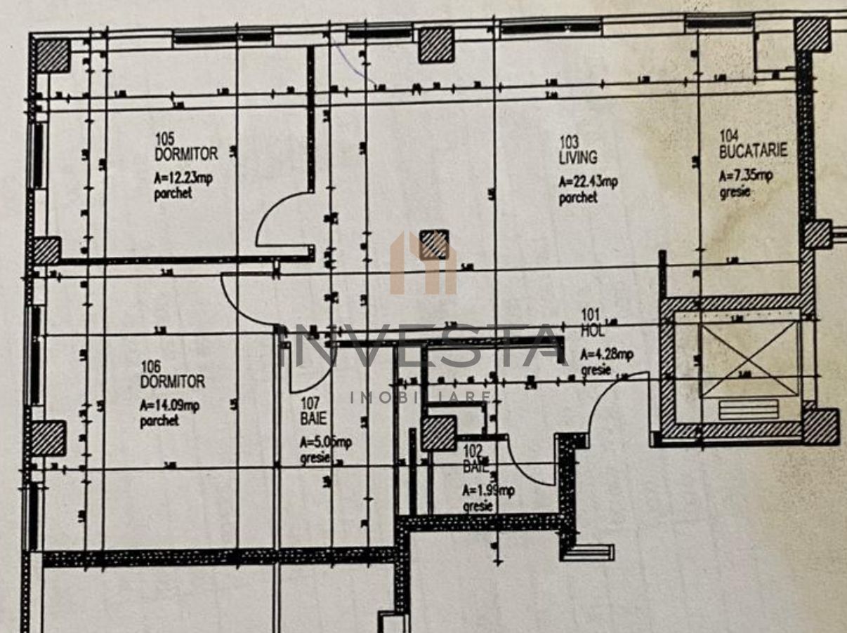 Apartament Ultracentral! Imobil nou zona strazii Universitatii! - Schiță 9