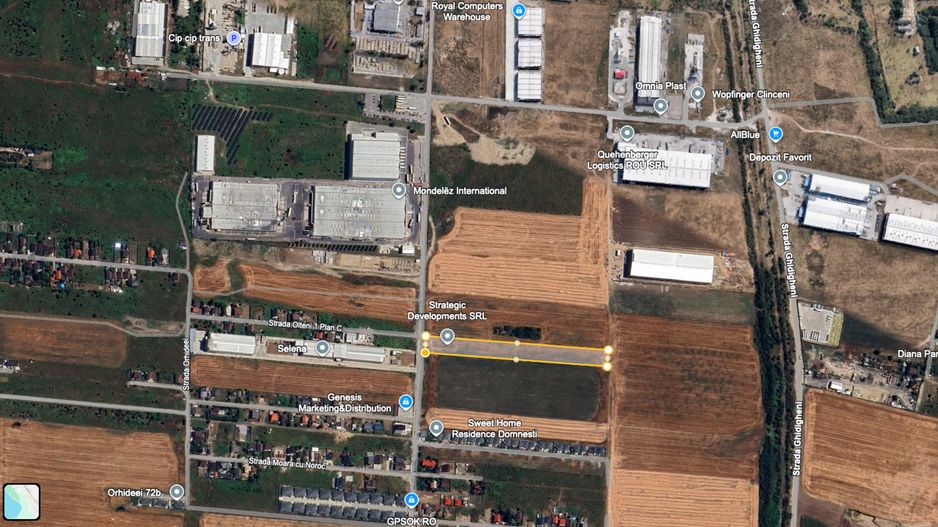 Teren 10.555mp Clinceni /Str.Drumul Mare -850 m până la Sos de Centură - Poză 1