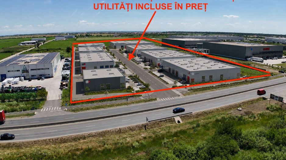 Parcele Industriale DN691 Giarmata | Utilități Incluse - Poză 2