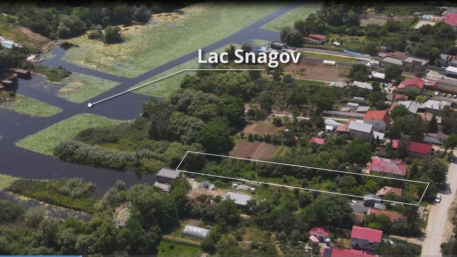 0% comision - Teren cu deschidere la lacul Snagov - Poză 1