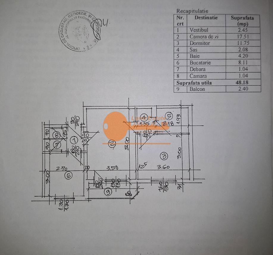Apartament cu 2 camere Calea Mosilor - Poză 2