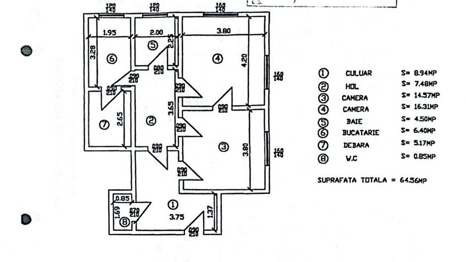 Apartament 3 camere -Cismigiu | Creditabil - Poză 5