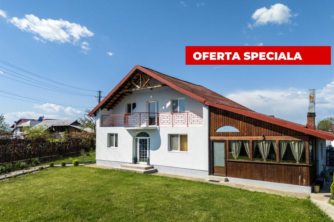Casa cu teren generos si gradina spectaculoasa – Comuna Cuca, Argeș! - Poză 1