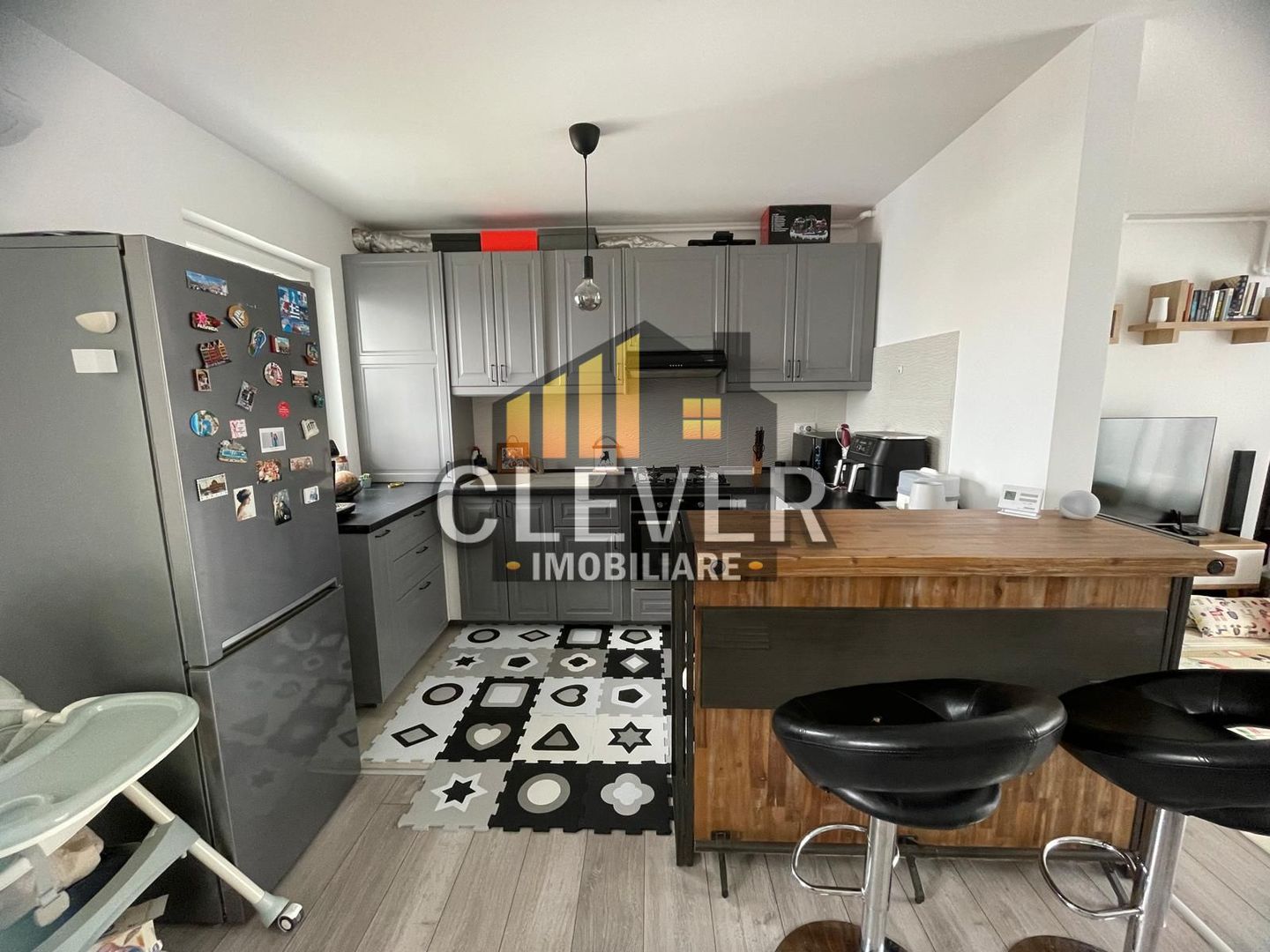 Apartament 2 camere Mobilat Utilat cu Terasa 50mp Th Pallady - Poză 7