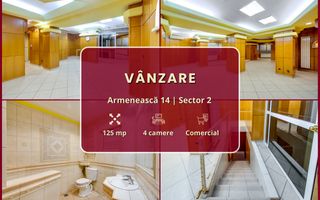 Armenească 14 || 4 camere || Spațiu comercial sau birouri - Poză 2