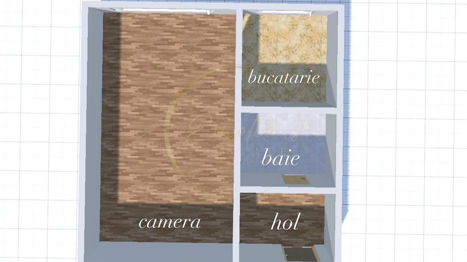 NOU | Garsoniera 22 mp - Buziasului, Timisoara - Schiță 7