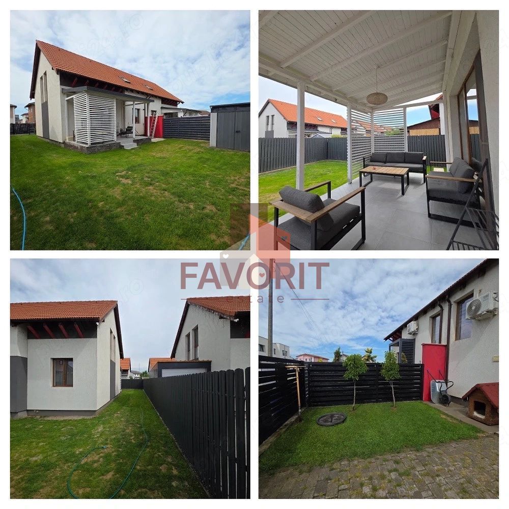 Duplex | P+M+Pod | Toate utilitatile | Mobilat si utilat | Sacalaz - Poză 2