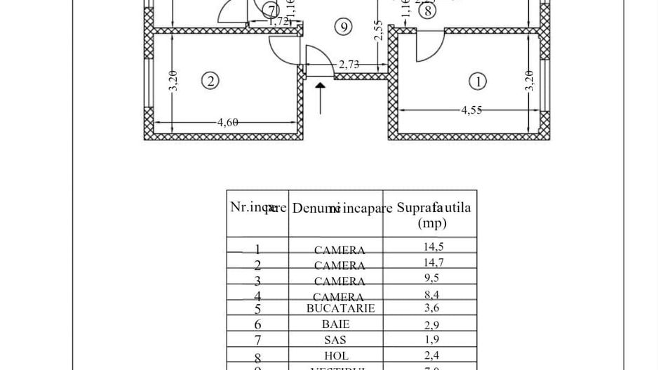 Vanzare apartament 4 camere, Pasajul Doamna Ghica - Poză 25