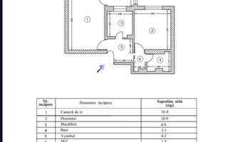 Apartament 2 camere decomandat Drumul Taberei Metrou la 2 minute - Poză 1