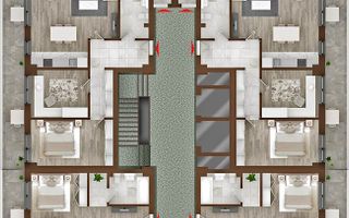Apartament 2 camere, tip 1A, 1B, 8A, 8B - Copou Garden Residence - Poză 2